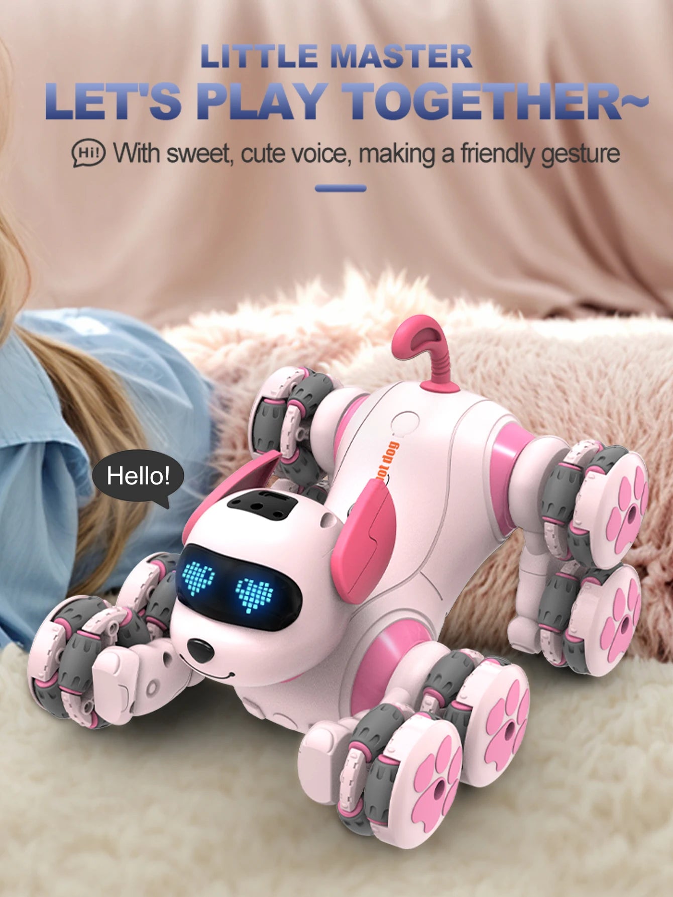 CowLost | product_id-remote-control-eight-wheeled-stunt-robot-dog-toy-interactive-electronic-pet-for-kids |7