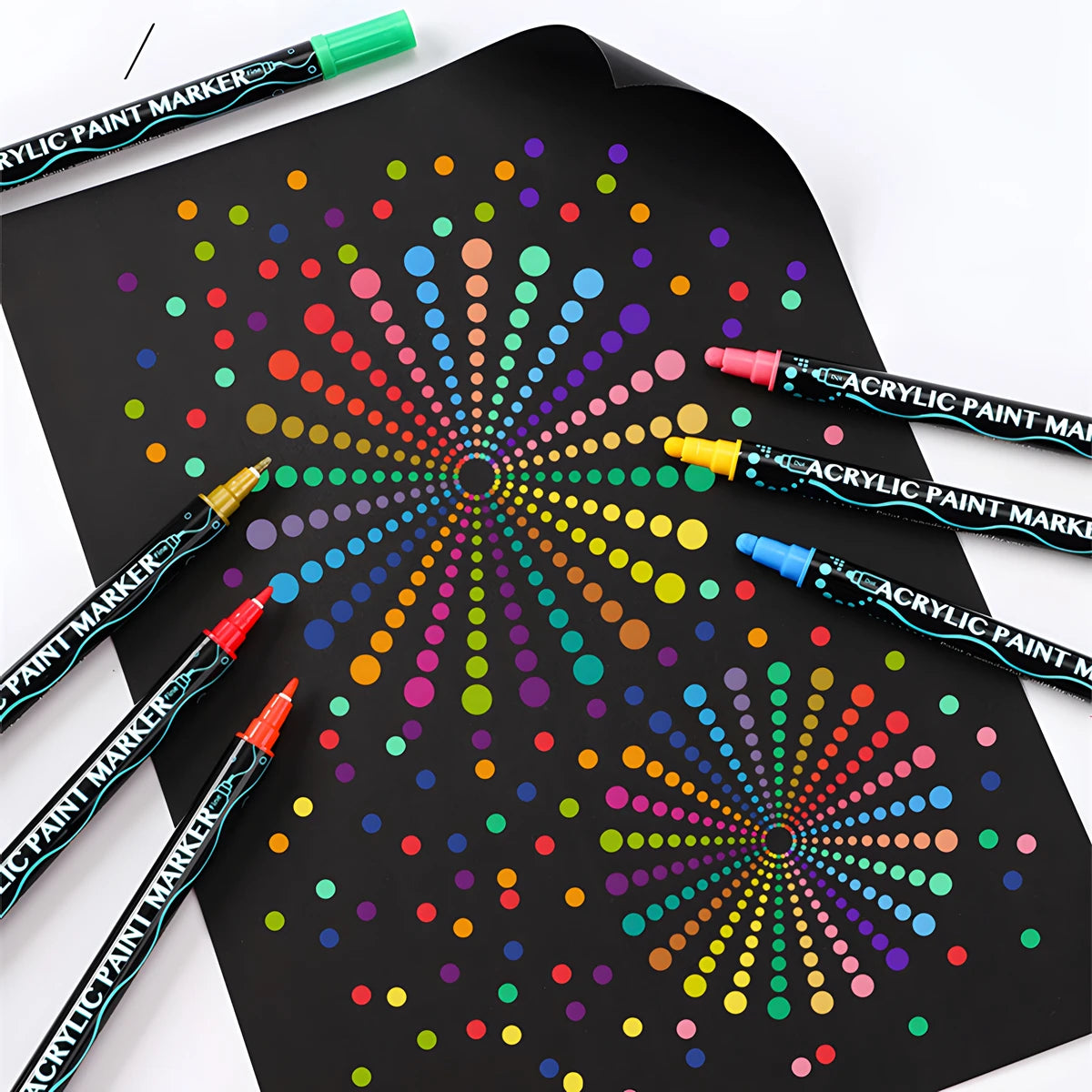CowLost | markers-product_id-12-36-colors-dual-tip-acrylic-paint-markers-permanent-ink-art-pens-portable-coloring-set |3