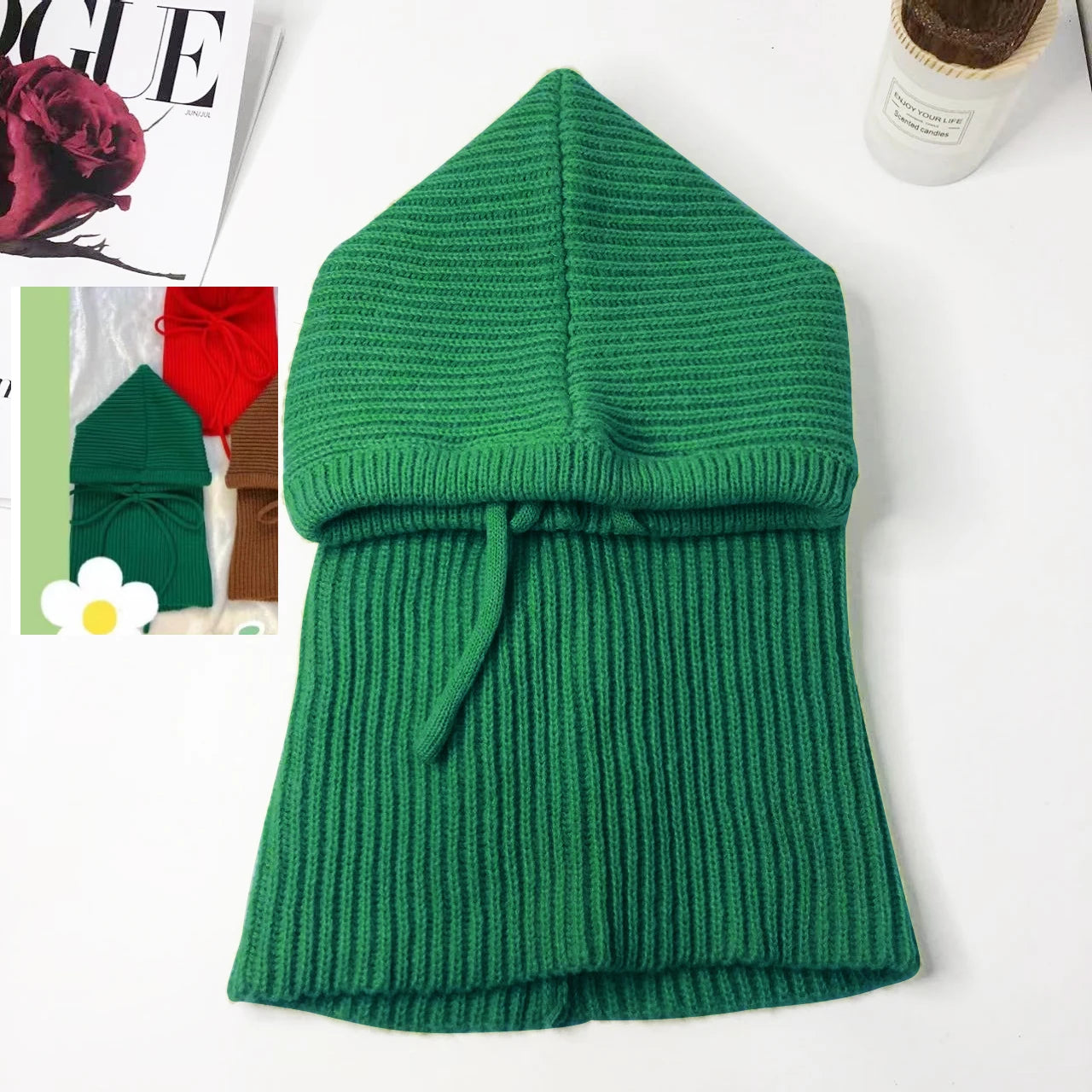CowLost | winter-womens-hats-unisex-knitted-hooded-neck-collar-cap-beanie-for-men-women |22