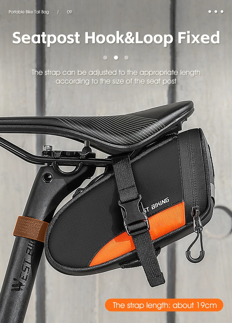 CowLost | west-biking-portable-bike-tail-bag-1-2l-reflective-cycling-bag-ultralight-waterproof |15