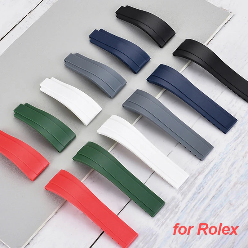 CowLost | product_id-20mm-silicone-rubber-watch-strap-for-rolex-submariner-daytona-gmt-oysterflex-replacement |1