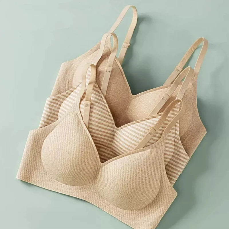 CowLost | product_id-womens-adjustable-wire-free-push-up-anti-sag-bra-for-comfort-support |1