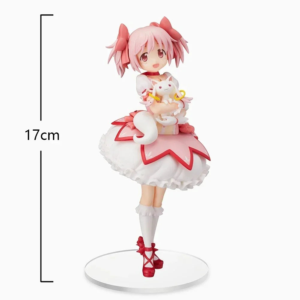 CowLost | 22cm-pmmm-kaname-madoka-akemi-homura-anime-action-figures-pvc-model-toy-gift |16