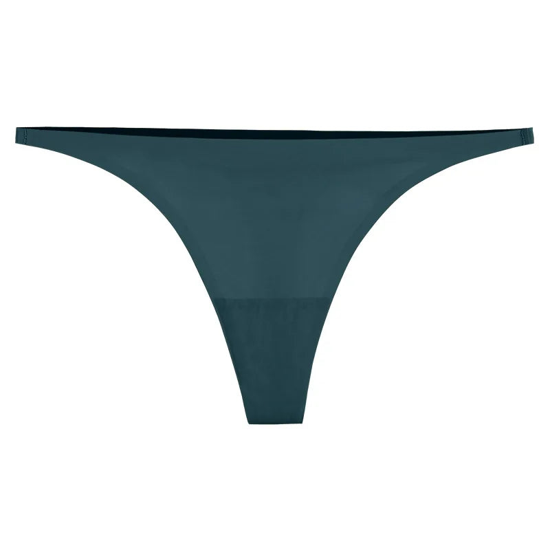 CowLost | product_id-no-trace-ice-silk-womens-g-string-thong-panties-s-l-invisible-comfort |6