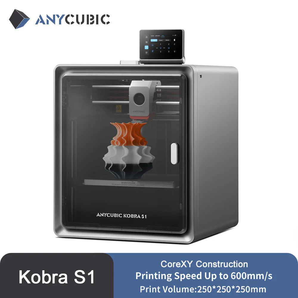 CowLost | anycubic-kobra-s1-speedy-3d-printer-up-to-600mm-s-high-speed-printing |1