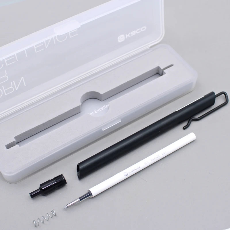 CowLost | product_id-kaco-klip-0-5mm-black-gel-pen-with-clip-for-office-and-school-use |5