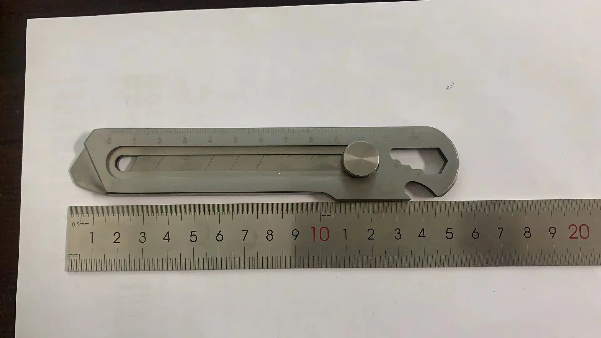 CowLost | product_id-6-in-1-multifunctional-stainless-steel-utility-knife-18mm-25mm-with-ruler-bottle-opener-tail-break-snap-off-cutter |9