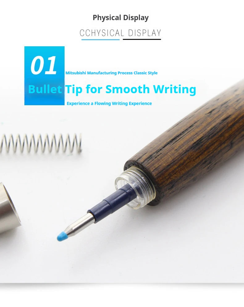 CowLost | poi-product_id-uni-mitsubishi-umn-515-0-5mm-gel-pen-with-oak-wood-barrel-for-office-study-exams |10