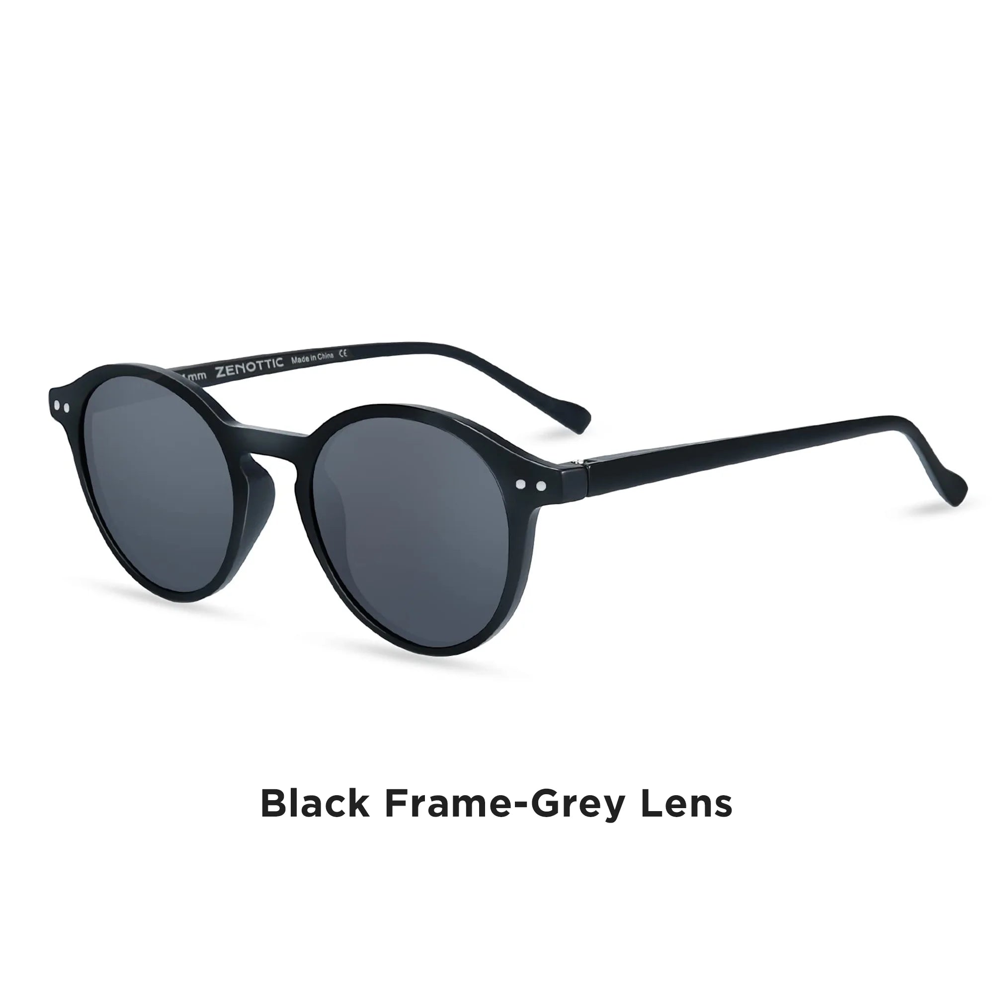 CowLost | zenottic-s-size-retro-circular-polarized-sunglasses |6