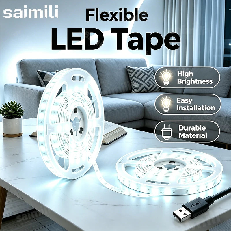 CowLost | light-ropes-strings-product_id-high-brightness-flexible-usb-led-strip-lights-cuttable-for-home-diy-tv-backlight |1