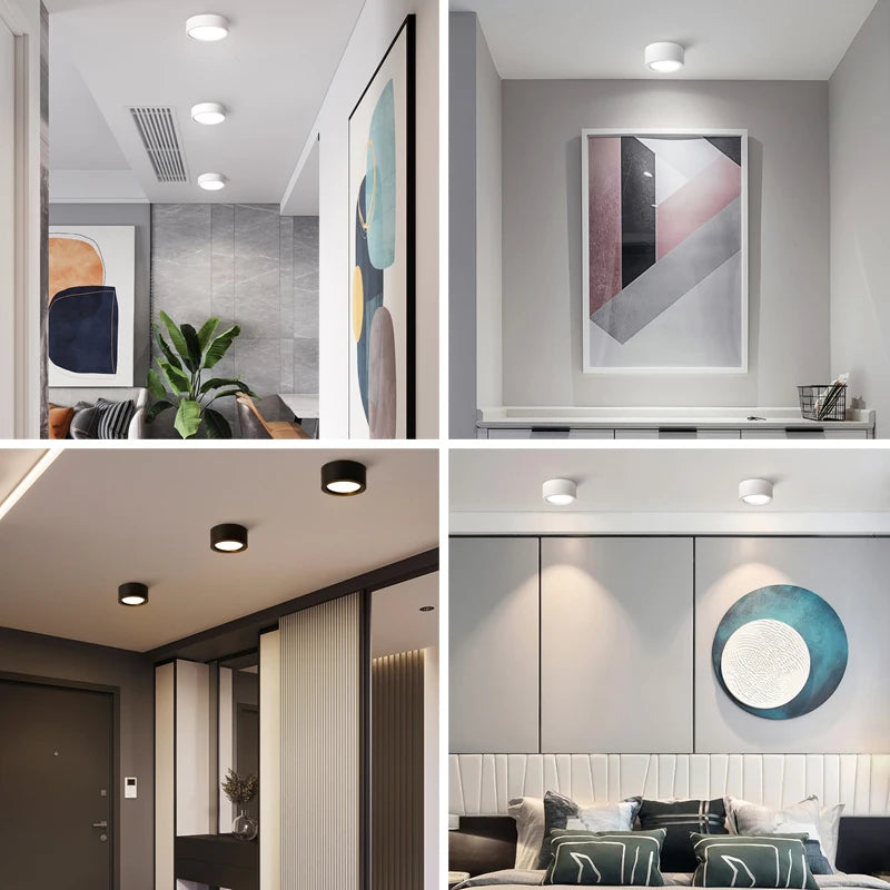 CowLost | seasonal-holiday-decorations-spot-led-ceiling-light-110-220v-surface-mounted-downlight-fixture |5