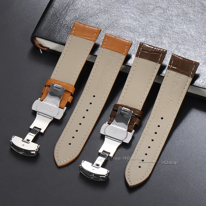 CowLost | product_id-genuine-calfskin-leather-watchband-14-24mm-folding-buckle-unisex-strap-for-business-watches |4