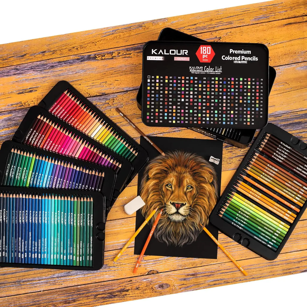 CowLost | art-pencils-product_id-kalour-oil-colored-pencils-set-50-300-pcs-professional-drawing-art-supplies |3