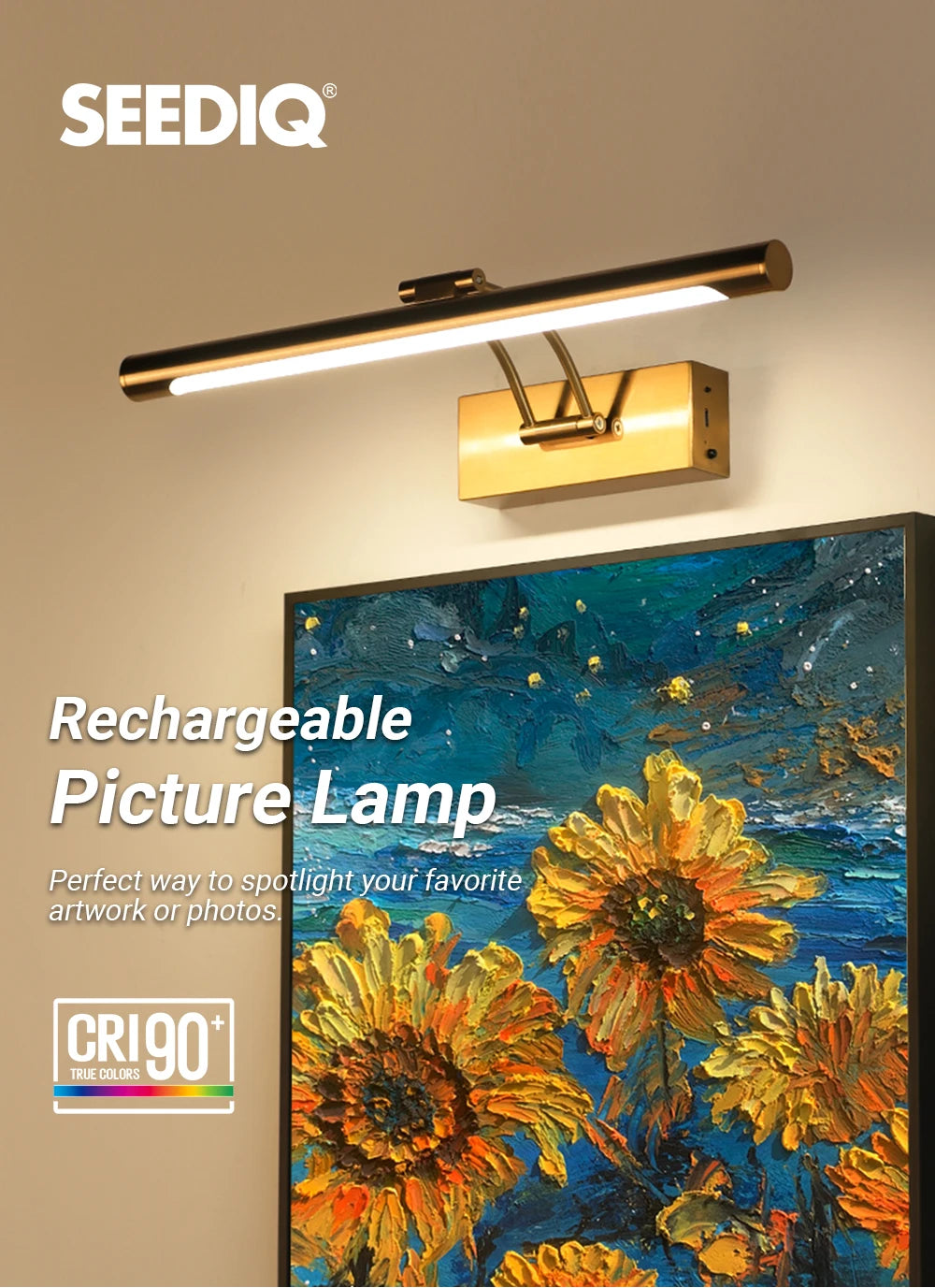 CowLost | product_id-rechargeable-40cm-wireless-led-wall-lamp-with-remote-control-4400mah-battery |7