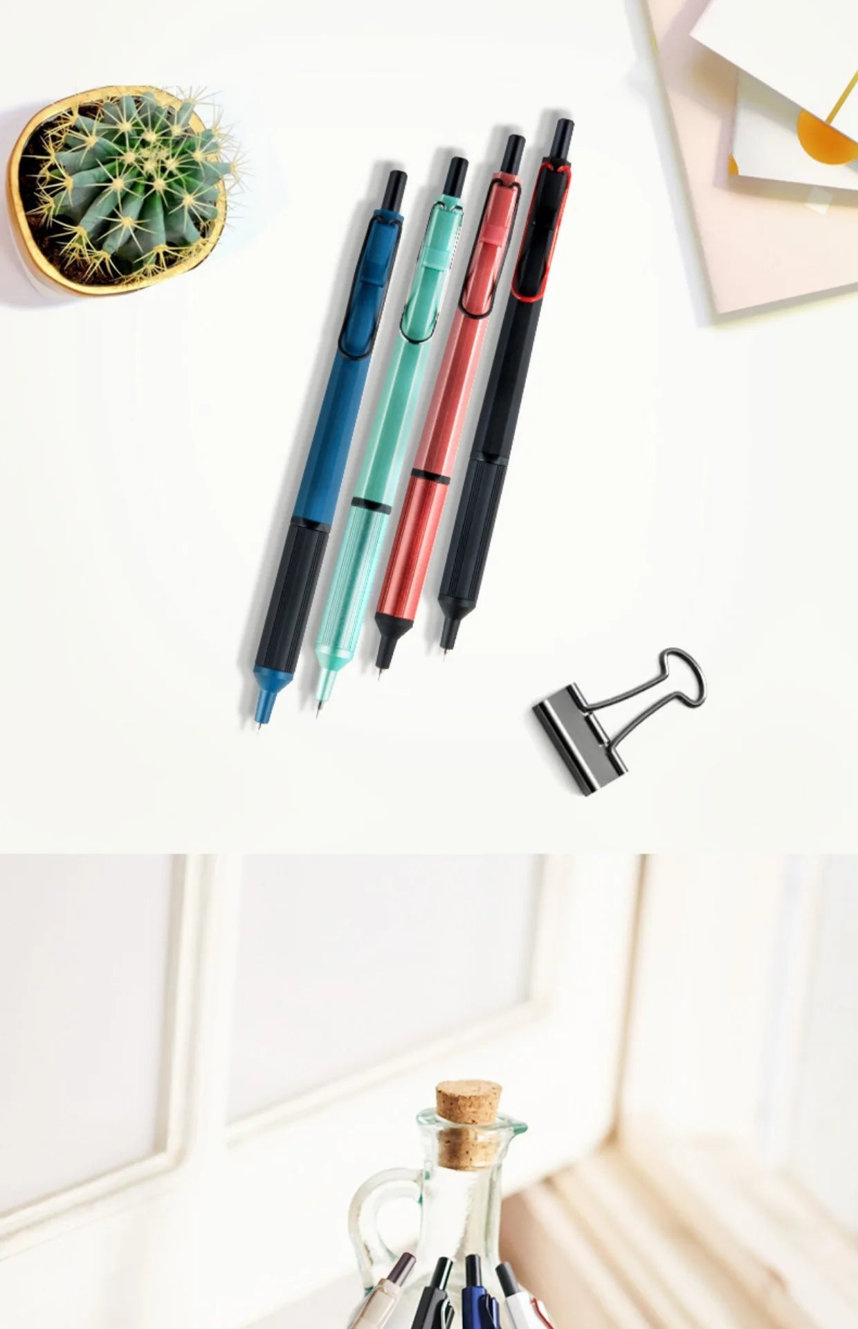 CowLost | product_id-uni-mitsubishi-jetstream-sxn-1003-ultra-fine-0-38mm-metal-ballpoint-pen-black-red-blue |7