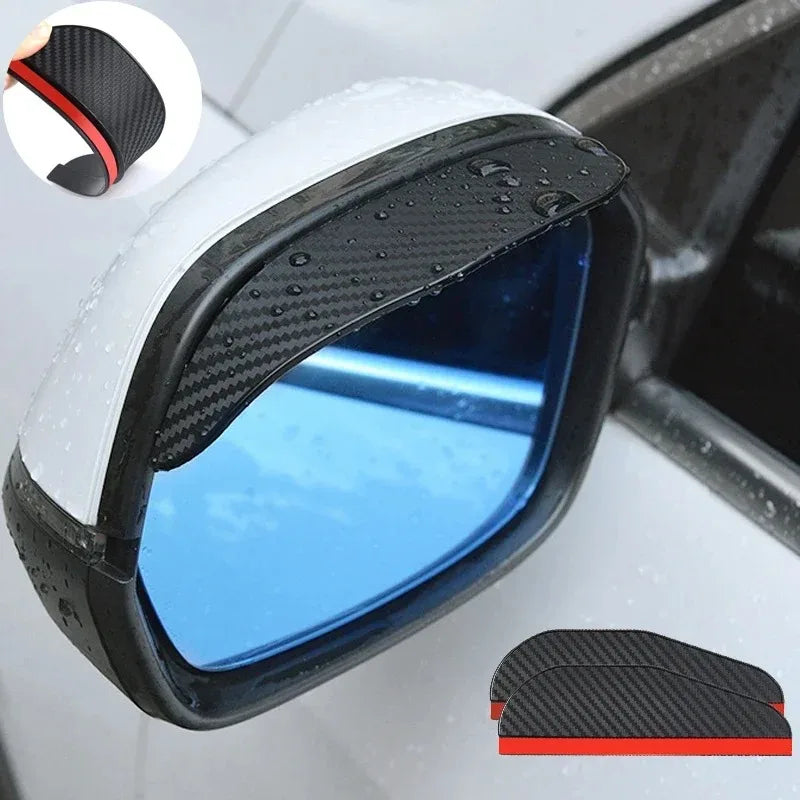 CowLost | vehicle-rear-view-mirror-ornaments-product_id-2025-universal-car-rearview-mirror-rain-eyebrow-carbon-fiber-rainproof-stickers |8