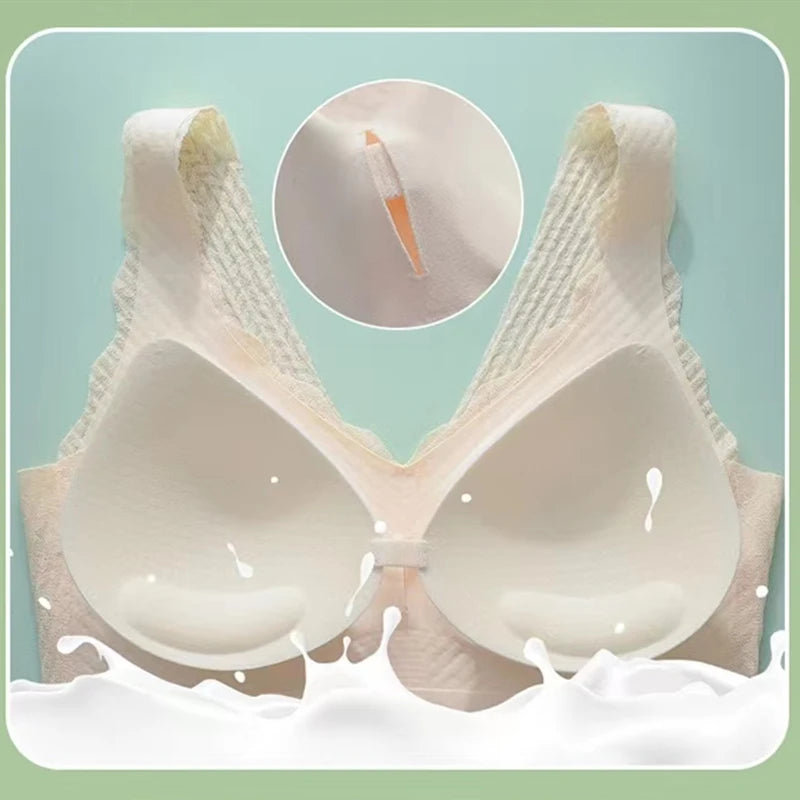 CowLost | product_id-seamless-wireless-lace-sports-bra-with-thin-cushion-comfortable-one-piece-top-for-women |15
