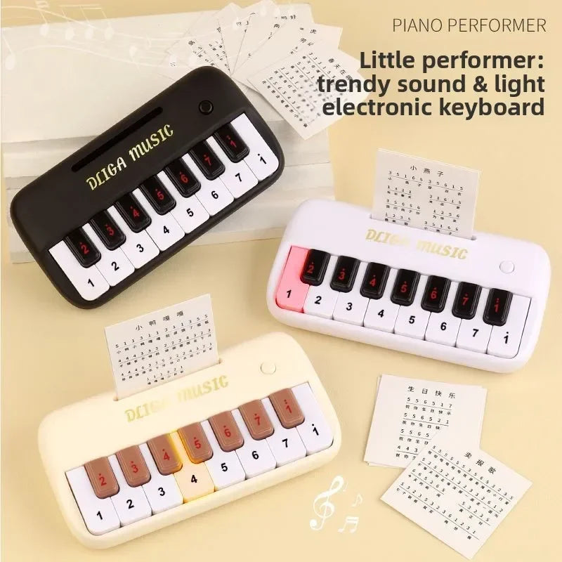 CowLost | product_id-portable-15-key-digital-mini-keyboard-educational-piano-toy-for-children-gift |3