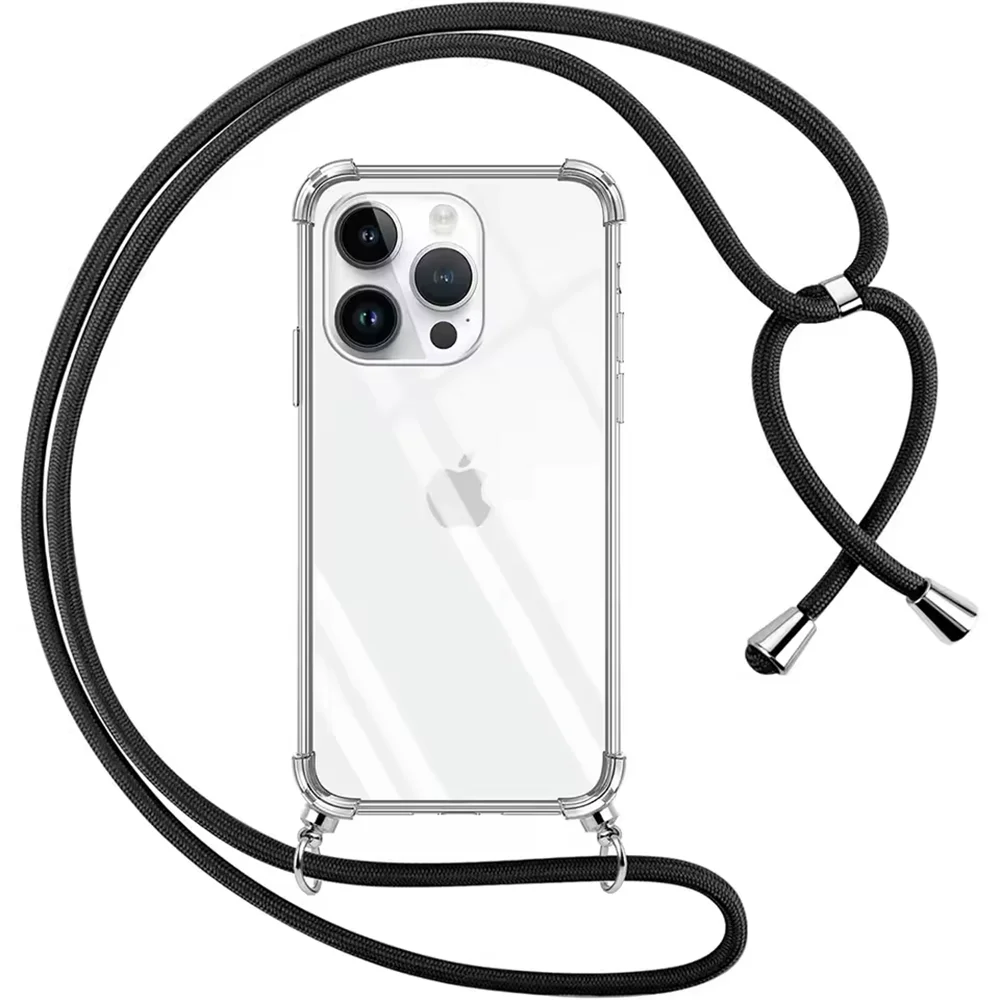 CowLost | shockproof-with-lanyard-silicone-soft-case-for-iphone-16e-16-15-14-13-12-11-pro-xs-max-x-xr-se-7-8-6-6s-plus-5-5s-soft-shell |12