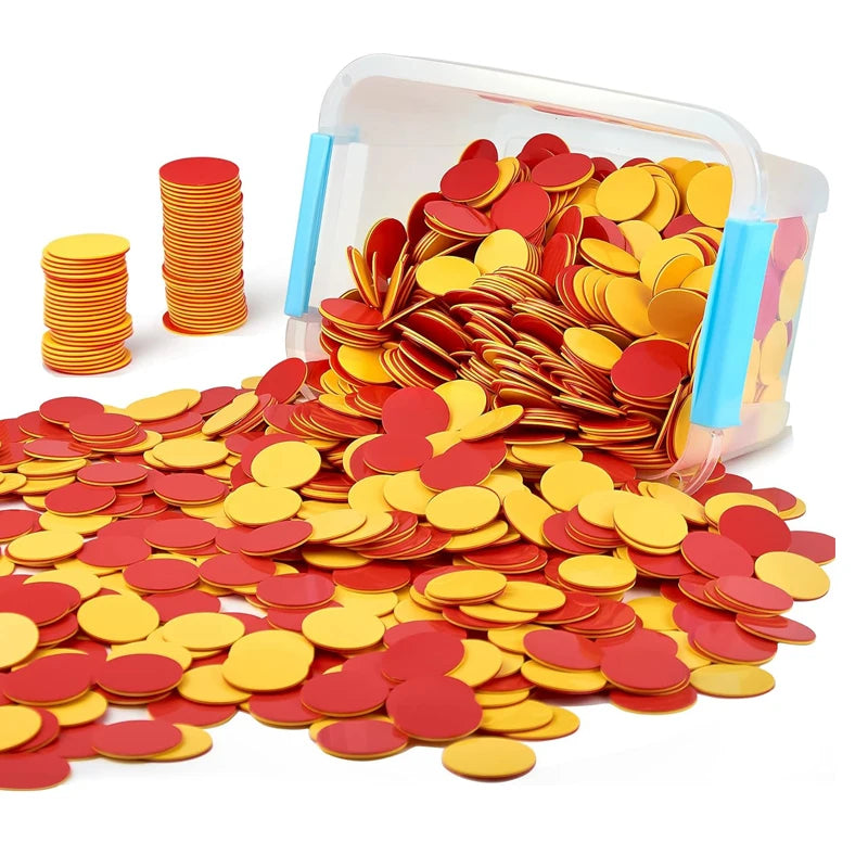 CowLost | product_id-montessori-25mm-red-yellow-two-color-counting-chips-for-math-teaching |5