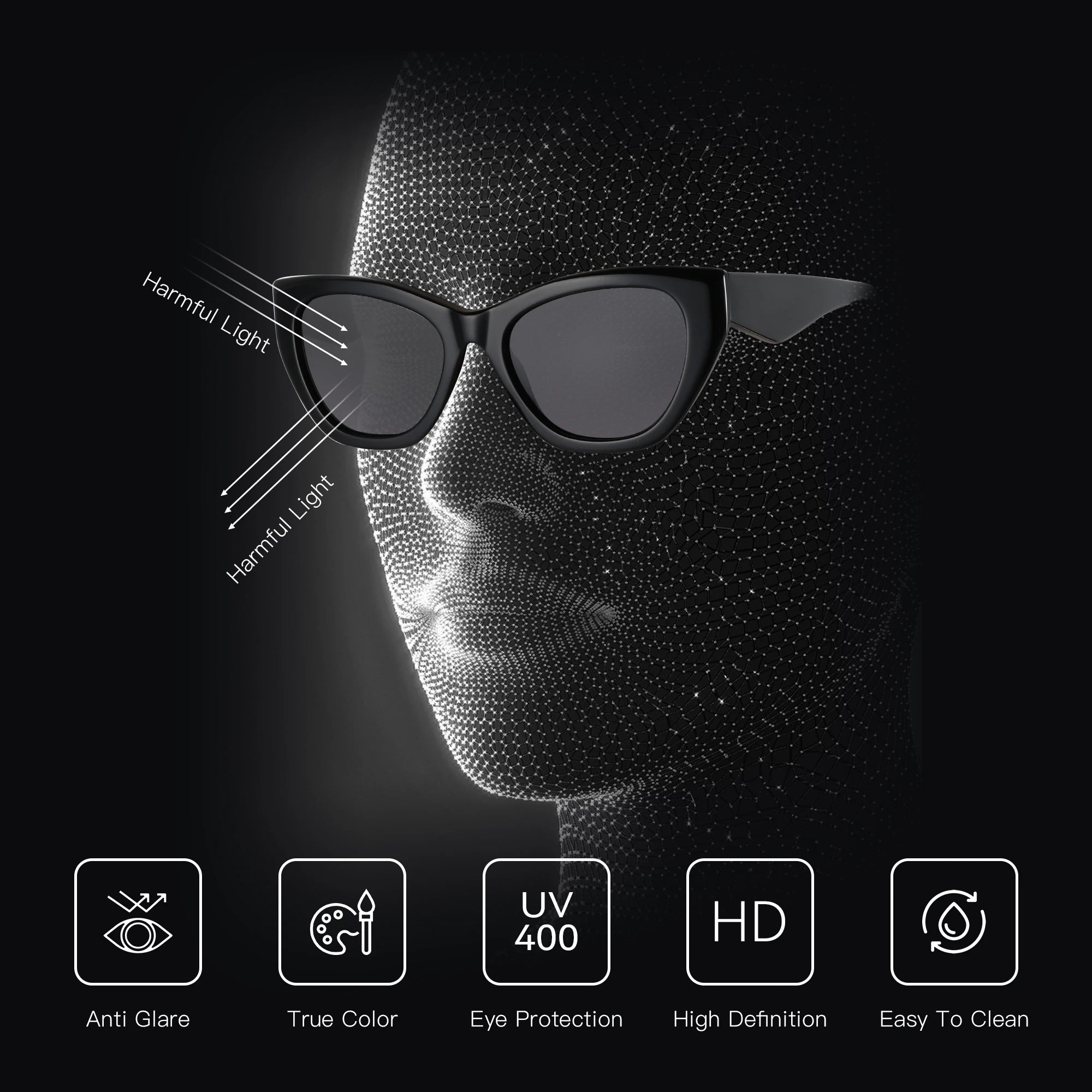 CowLost | zenottic-square-acetate-polarized-sunglasses |4