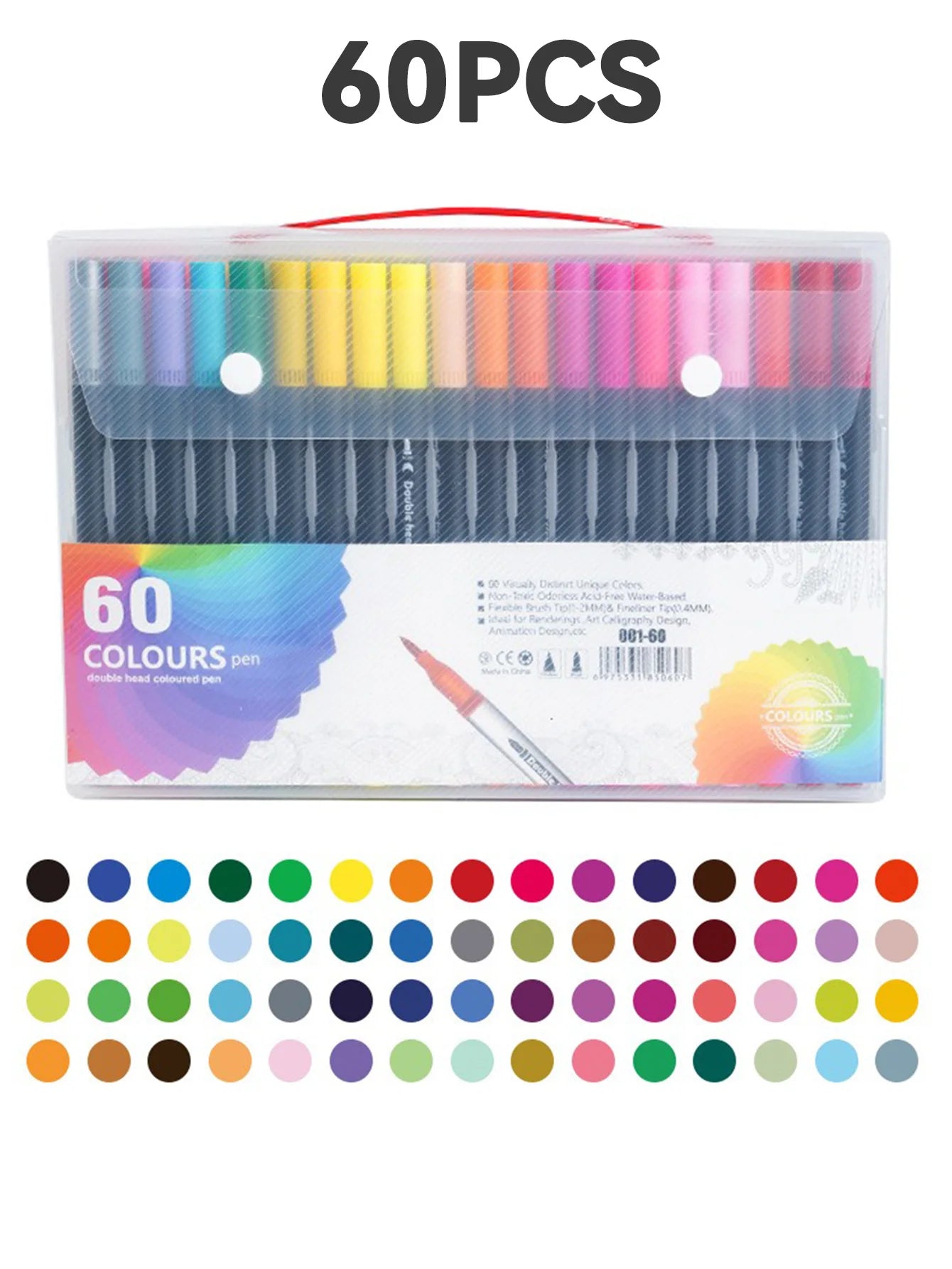 CowLost | product_id-dual-tip-brush-markers-set-12-or-120-colors-for-drawing-lettering |8