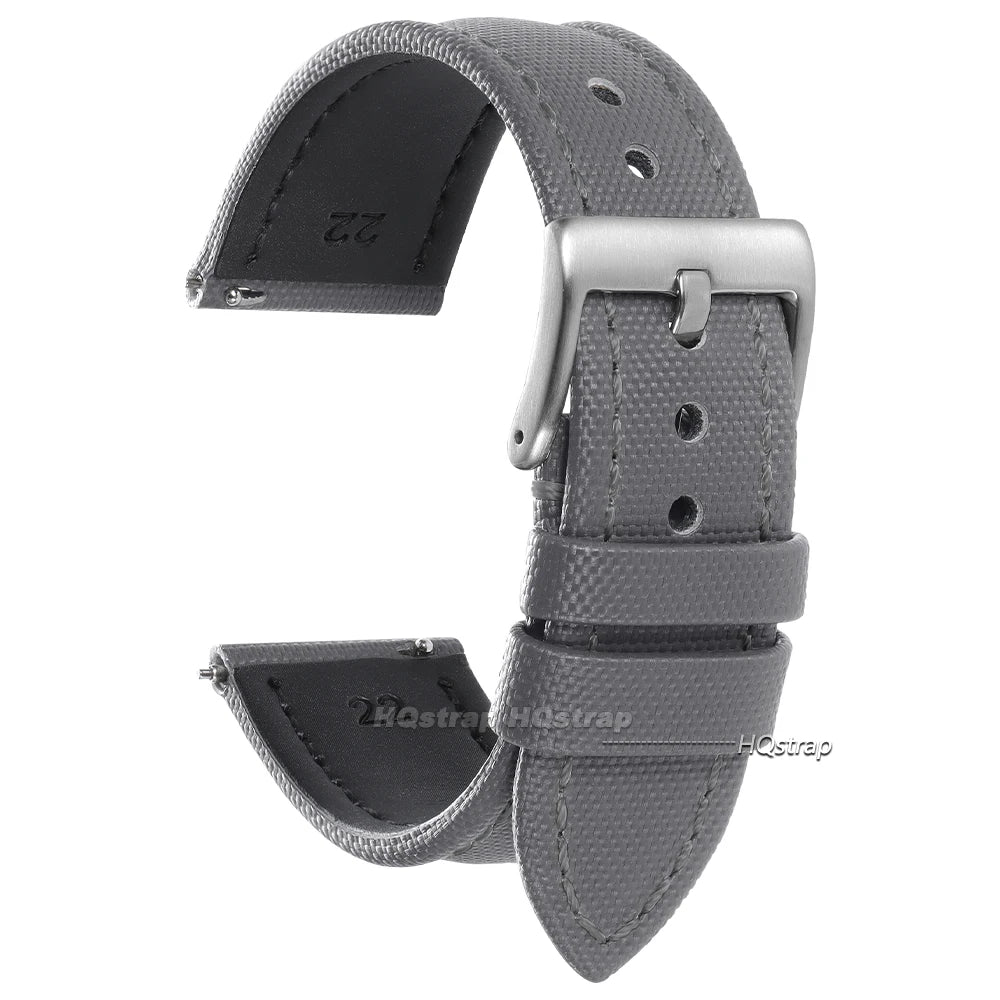 CowLost | bracelets-product_id-premium-waterproof-nylon-sailcloth-watch-band-strap-18-22mm-quick-release-unisex-sport-wristbelt |18