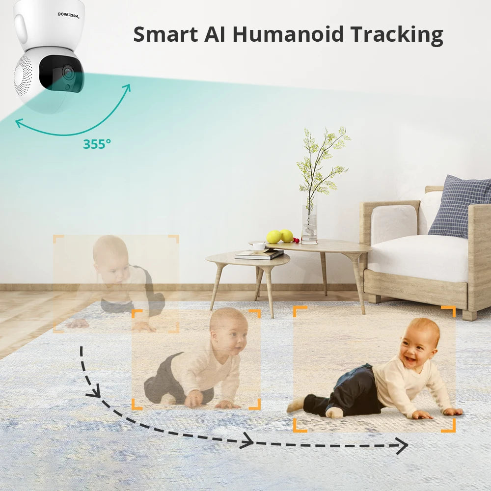 CowLost | hd-3mp-wifi-camera-ptz-2k-wireless-smart-home-human-auto-tracking-audio-alexa-google-baby-monitor-security-surveillance-ip-cam |2