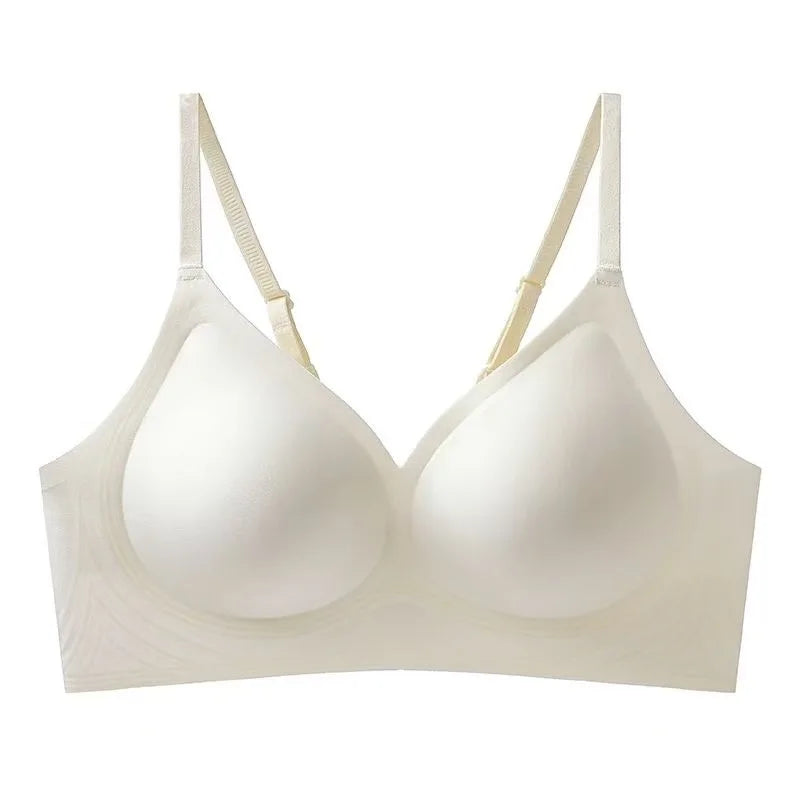 CowLost | product_id-breathable-seamless-wire-free-thin-bra-for-small-chest-women-anti-sagging-gathered-sexy |7