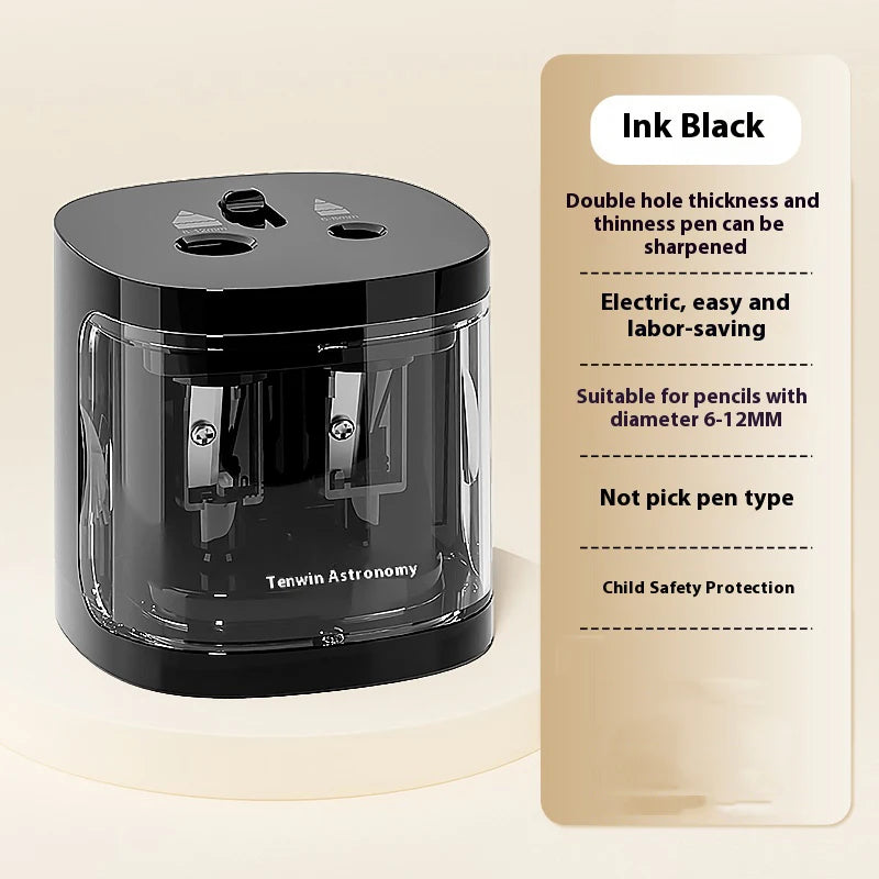 CowLost | product_id-tenwin-automatic-electric-pencil-sharpener-dual-hole-large-capacity-multifunctional-stationery |21