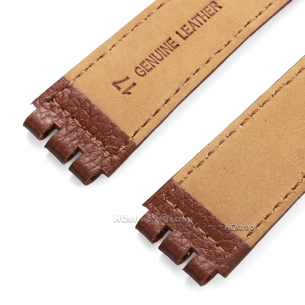 CowLost | product_id-17mm-waterproof-leather-sport-watch-strap-for-swatch-with-metal-pin-buckle |8