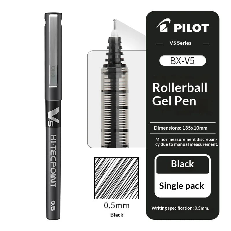 CowLost | product_id-pilot-bx-v5-12-color-0-5mm-rollerball-pens-anti-leak-smooth-ink-for-journaling-art-projects |45