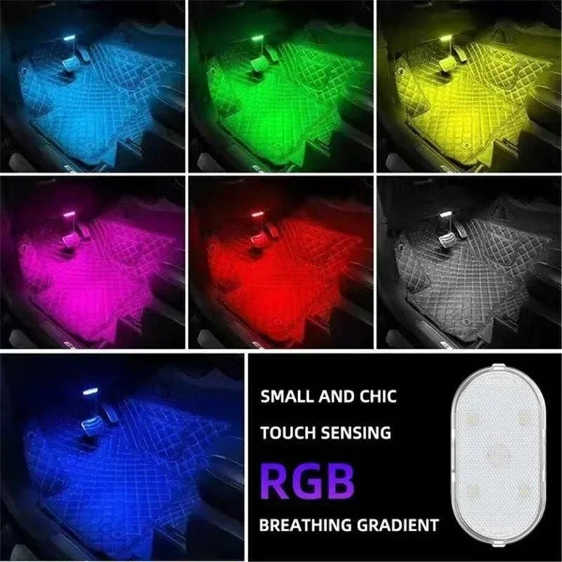 CowLost | vehicle-parts-accessories-wireless-usb-rechargeable-led-car-interior-lights |4