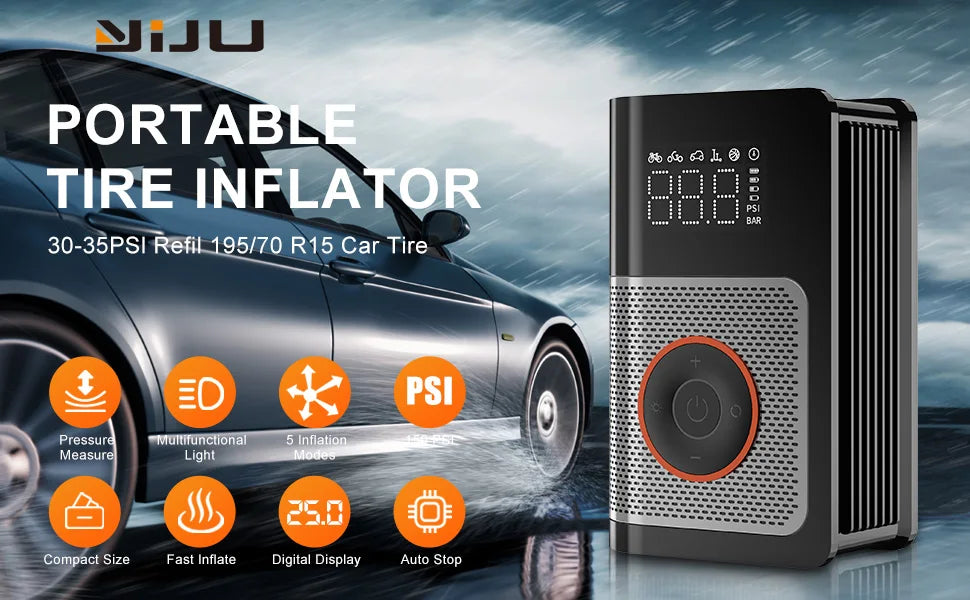 CowLost | tool-bags-product_id-3-in-1-portable-wireless-tire-inflator-with-led-lcd-for-cars-motorcycles-bikes-and-balls |7