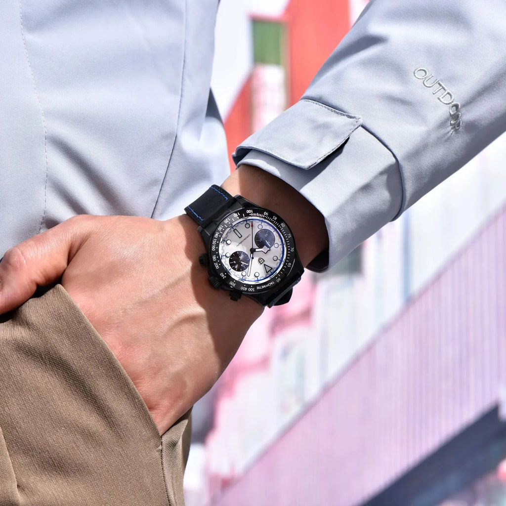 CowLost | pagani-design-2025-new-all-black-bb-panda-chronograph-luxury-quartz-watch |3