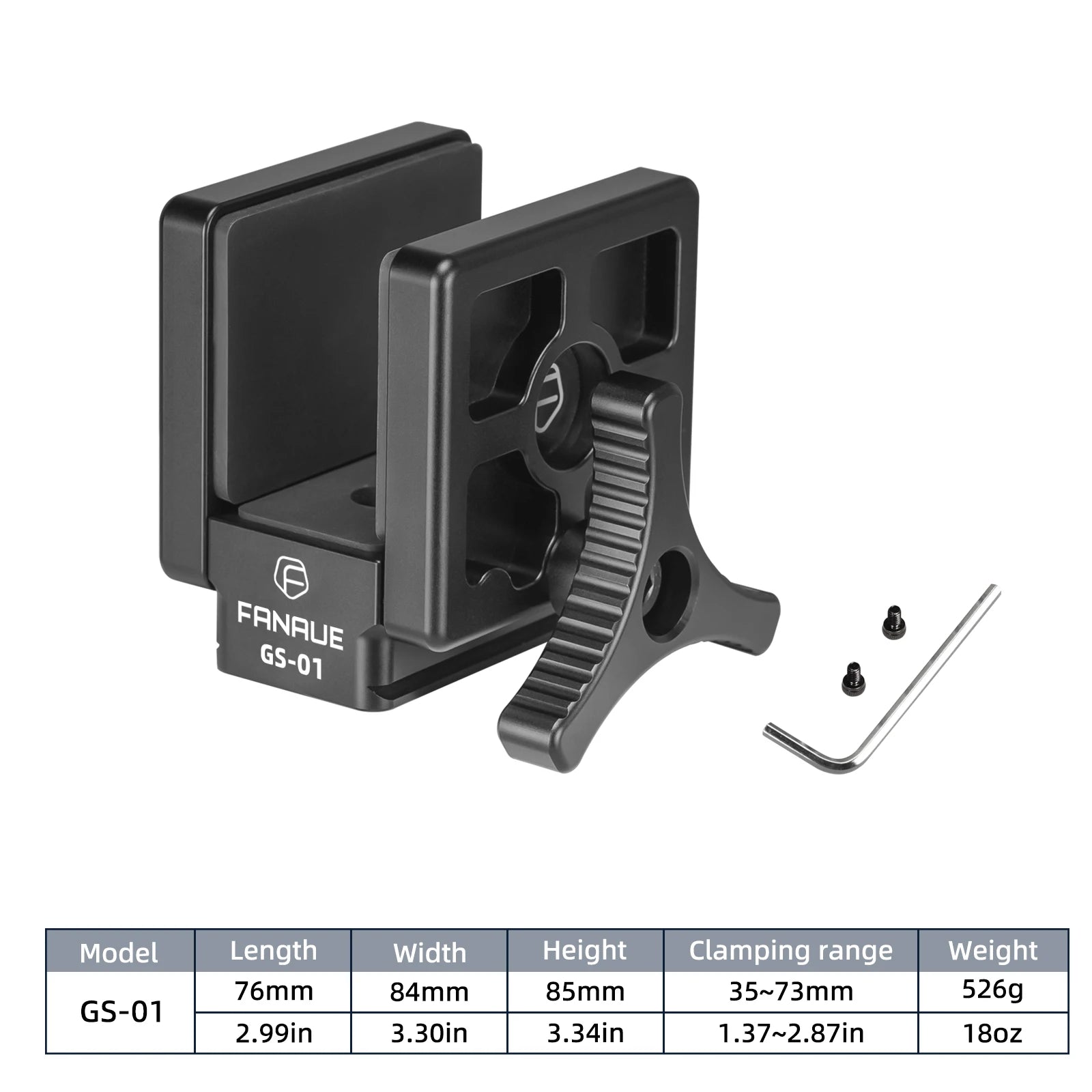 CowLost | hunting-product_id-fanaue-gs-01-saddle-mount-rifle-clamp-adapter-with-arca-swiss-qr-plate-for-hunting-tripods |7