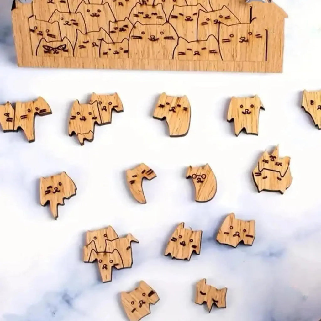CowLost | product_id-wooden-animal-pattern-irregular-jigsaw-puzzle-decompression-game-for-adults-and-kids |4