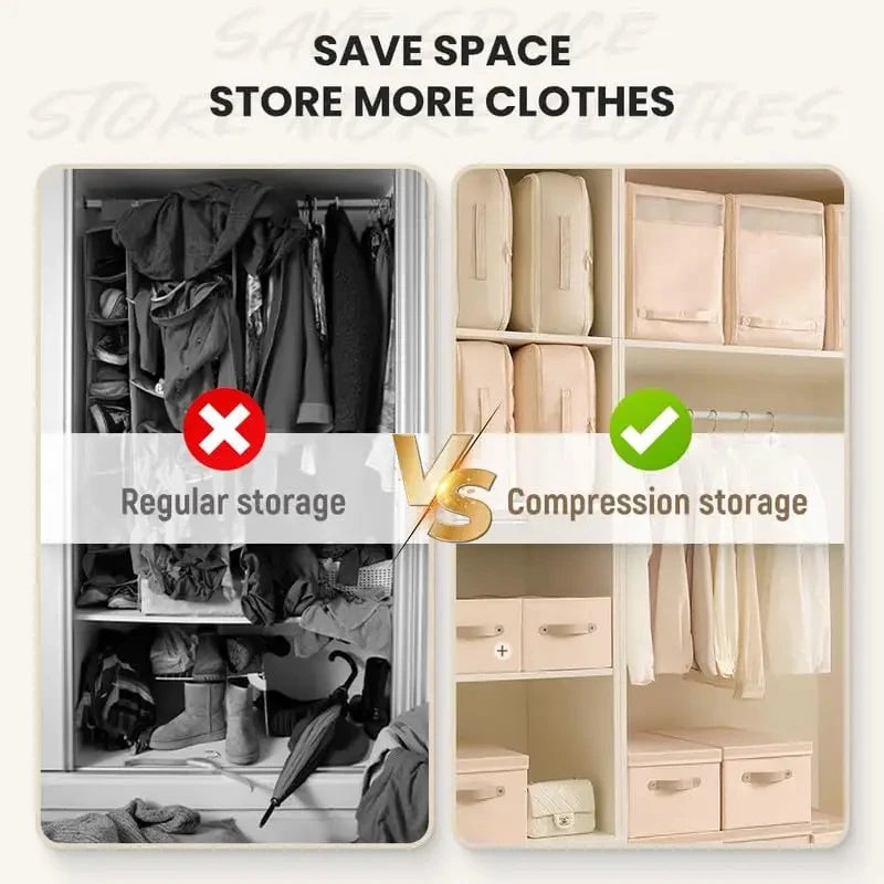 CowLost | space-saving-compression-storage-tote-bag |4