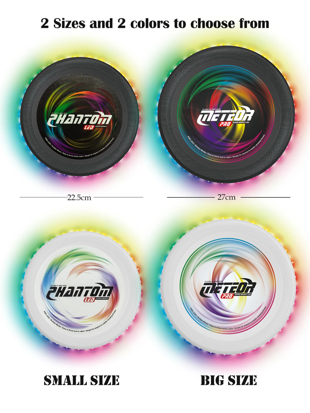 CowLost | product_id-usb-rechargeable-led-flying-disc-outdoor-sports-toy |12