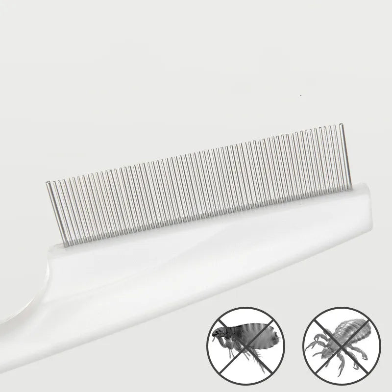 CowLost | pet-beds-stainless-steel-pet-deworming-and-flea-removal-brush |2