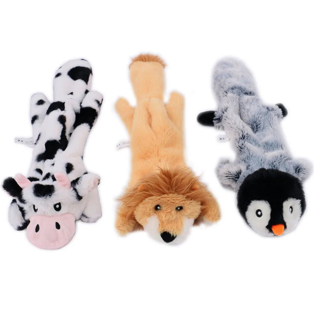 CowLost | dog-kennel-run-accessories-soft-shell-plush-squeaky-dog-toy |22