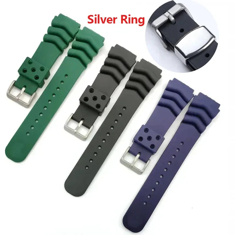 CowLost | product_id-waterproof-resin-silicone-watch-strap-for-seiko-water-ghost-18-20-22mm-rubber-bracelet |1