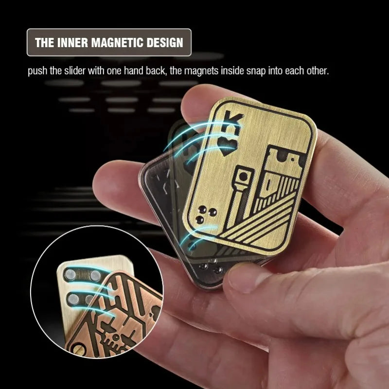 CowLost | product_id-magnetic-metal-poker-card-fidget-slider-stress-relief-edc-coin-toy |6