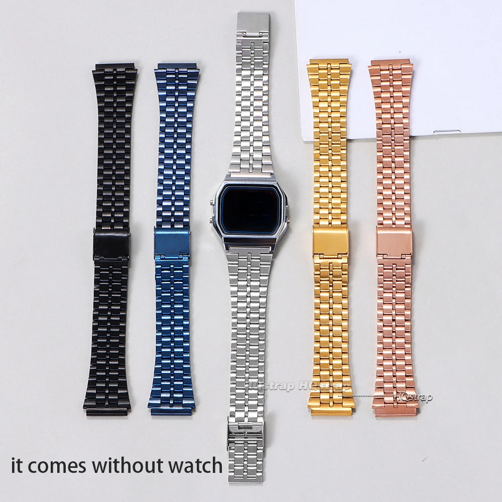 CowLost | product_id-stainless-steel-metal-watchband-strap-for-casio-sgw400-f91w-f84-f105-108-a158-168-ae1200-1300-unisex |13