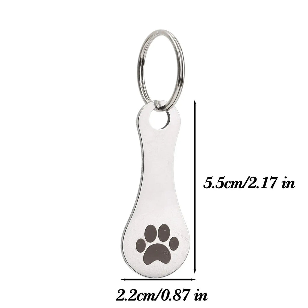 Shopping Cart Token Keychain Metal Coin Holder Trolley Keyring
