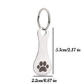 Shopping Cart Token Keychain Metal Coin Holder Trolley Keyring