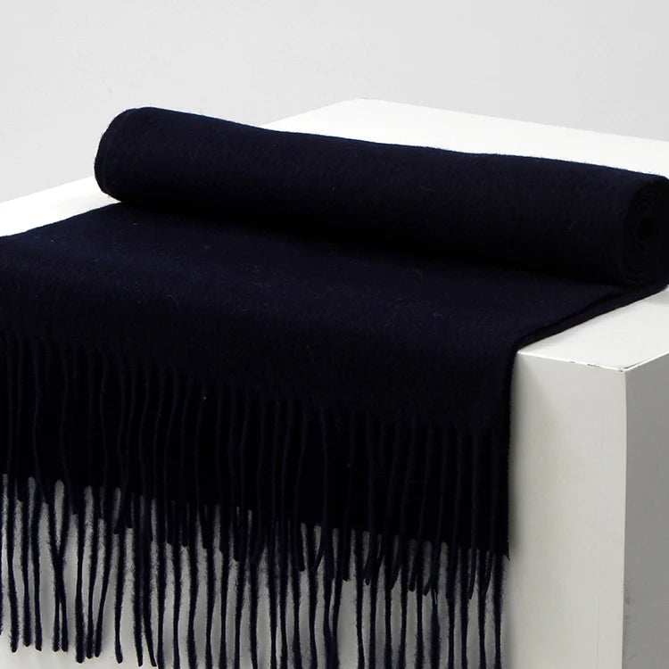 CowLost | winter-pure-long-wool-scarf-women-luxury-brand |47