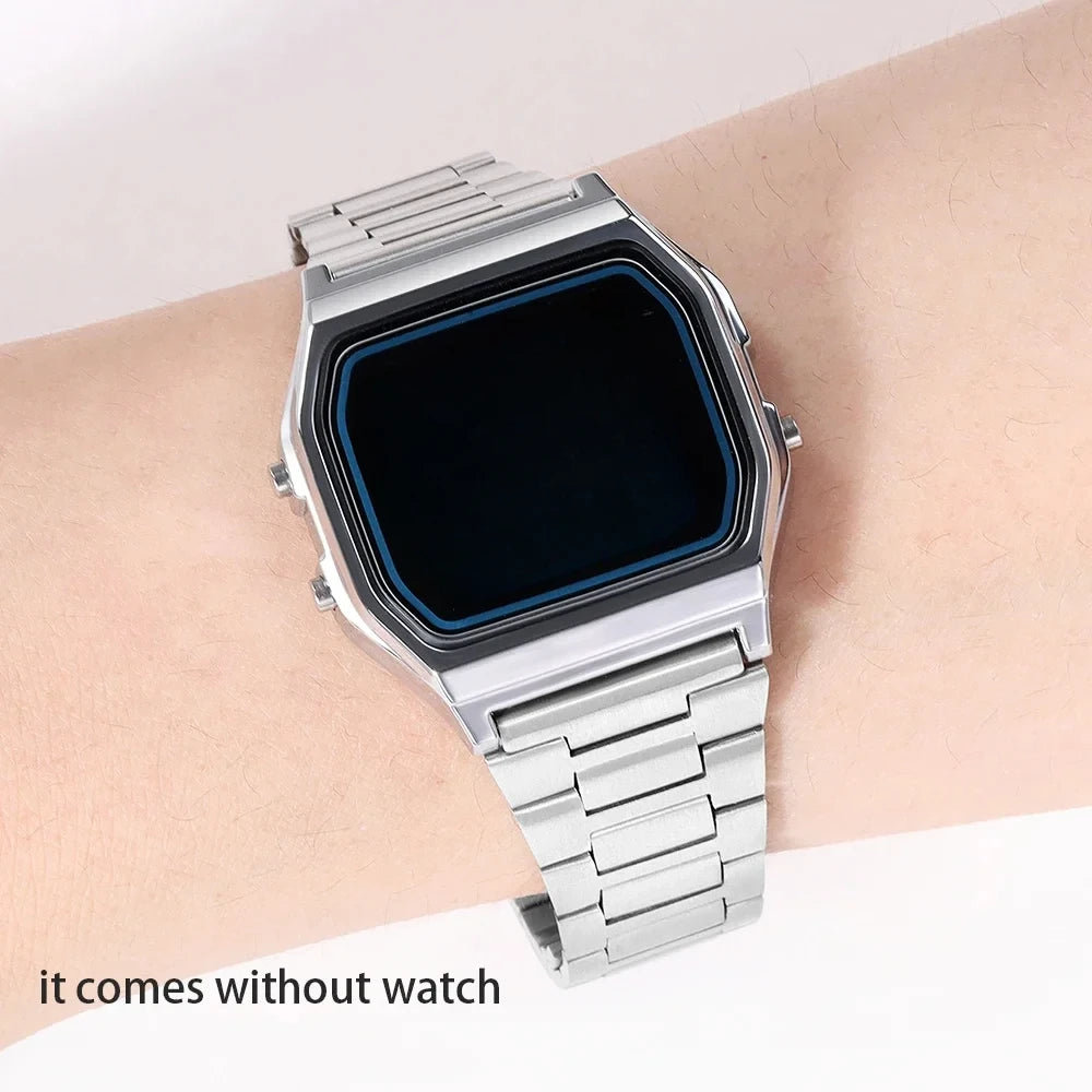 CowLost | product_id-18mm-stainless-steel-wrist-strap-for-casio-f108-f-91w-a158w-a168-f105-ae1300-ae1200-watch |5