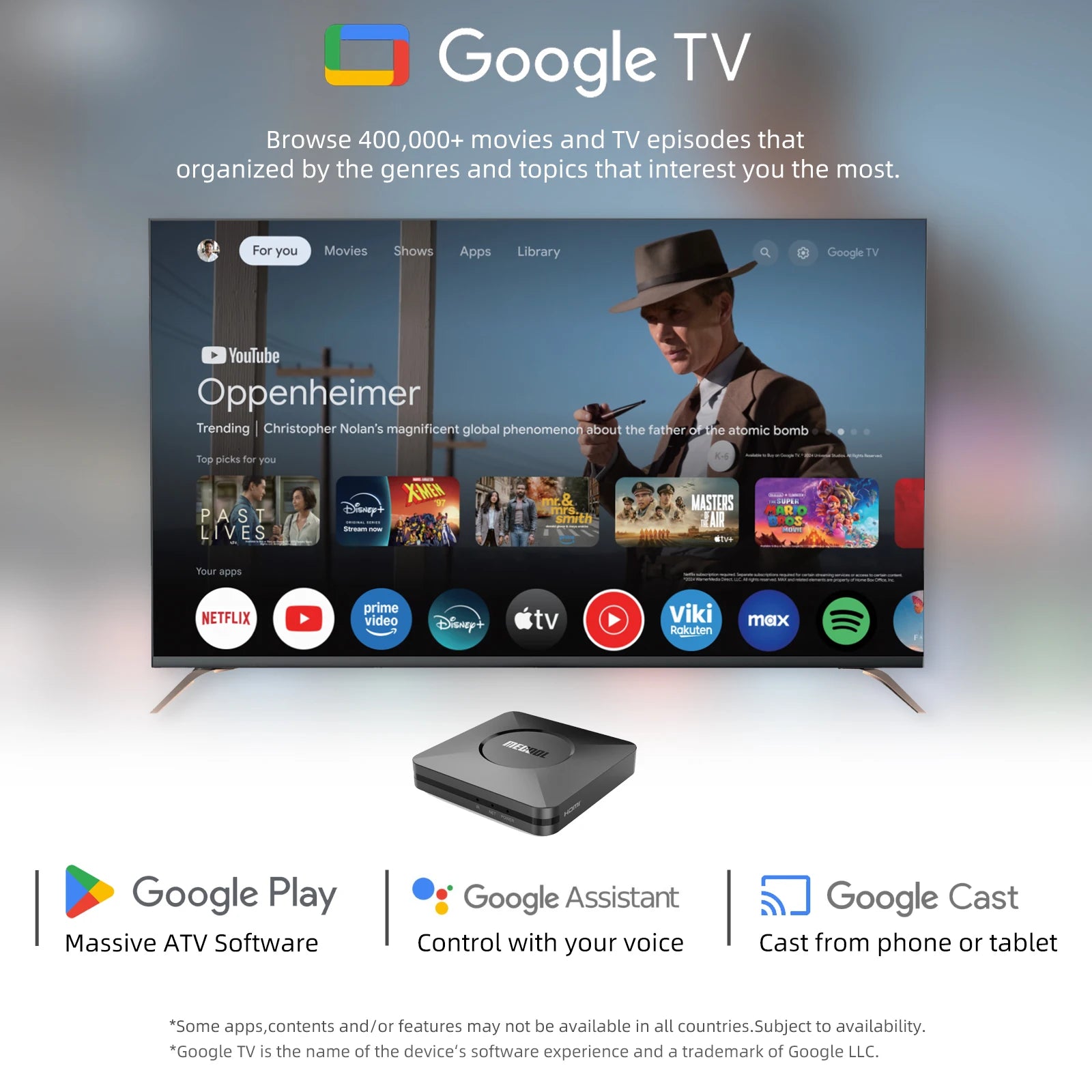 CowLost | tv-box-android-mecool-m2-pro-google-tv-11-with-netflix-certification |2