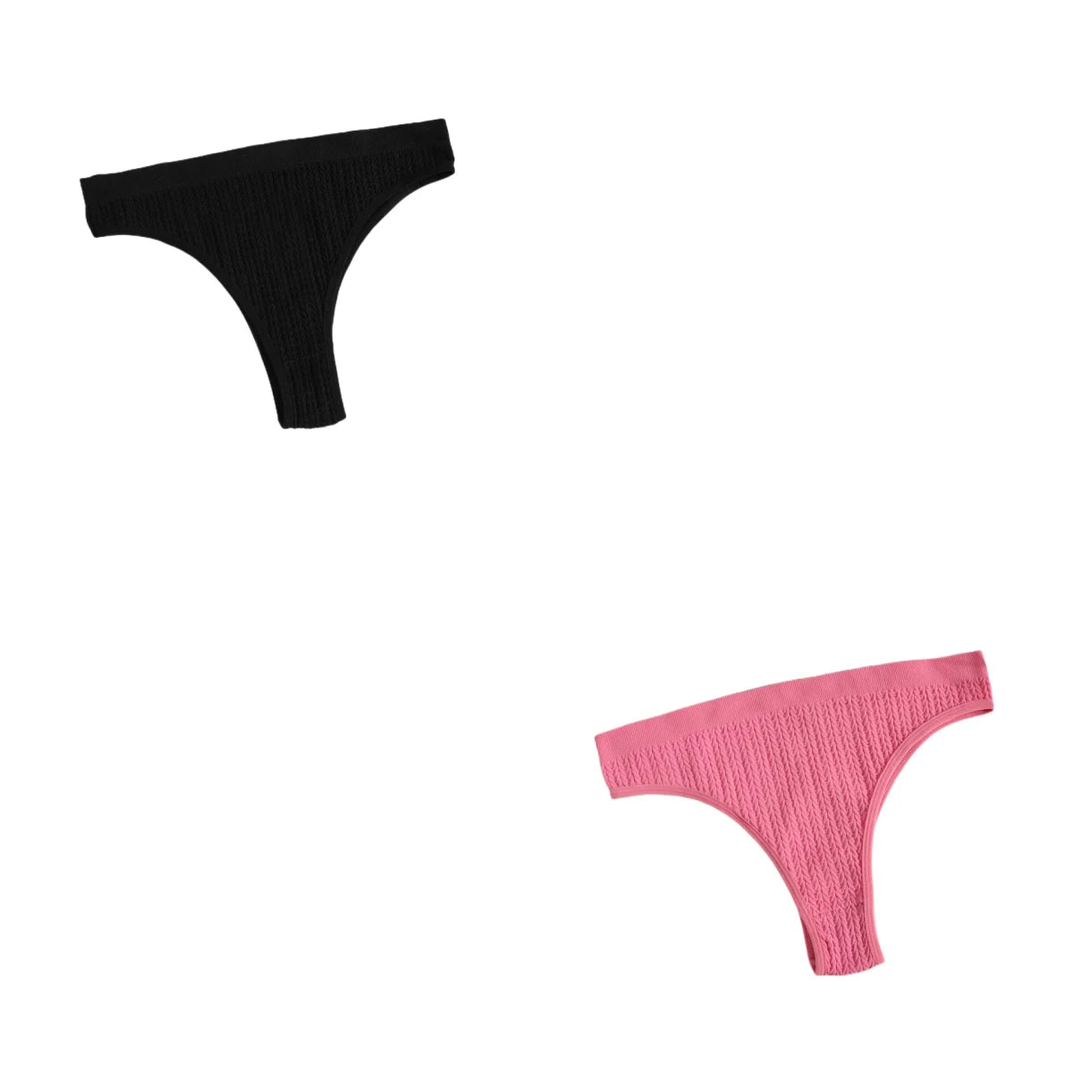 CowLost | product_id-2pcs-womens-seamless-low-rise-solid-briefs-m-xl |15